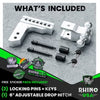 Adjustable Drop Hitch