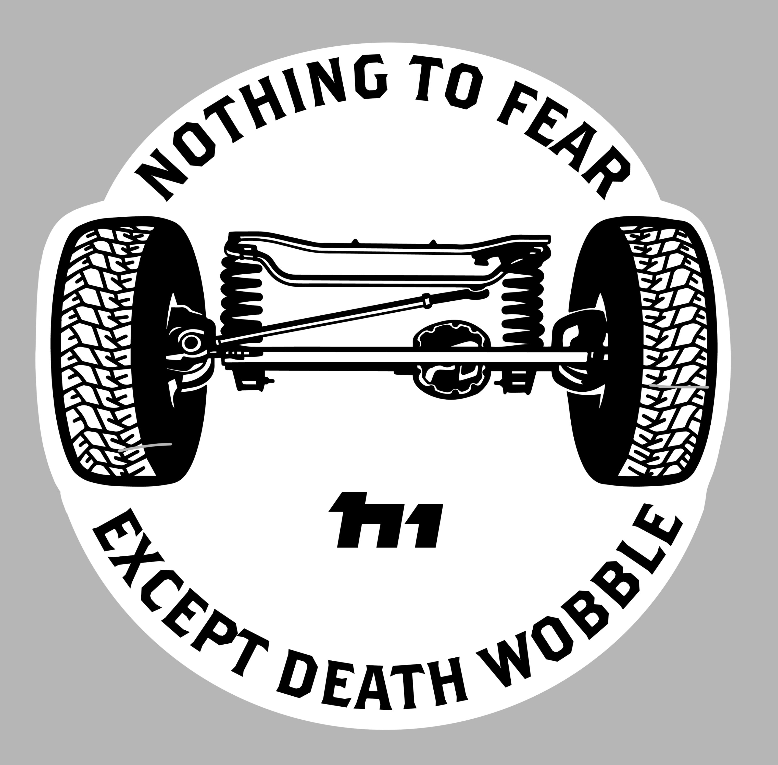 Death Wobble Sticker Hodson Motors