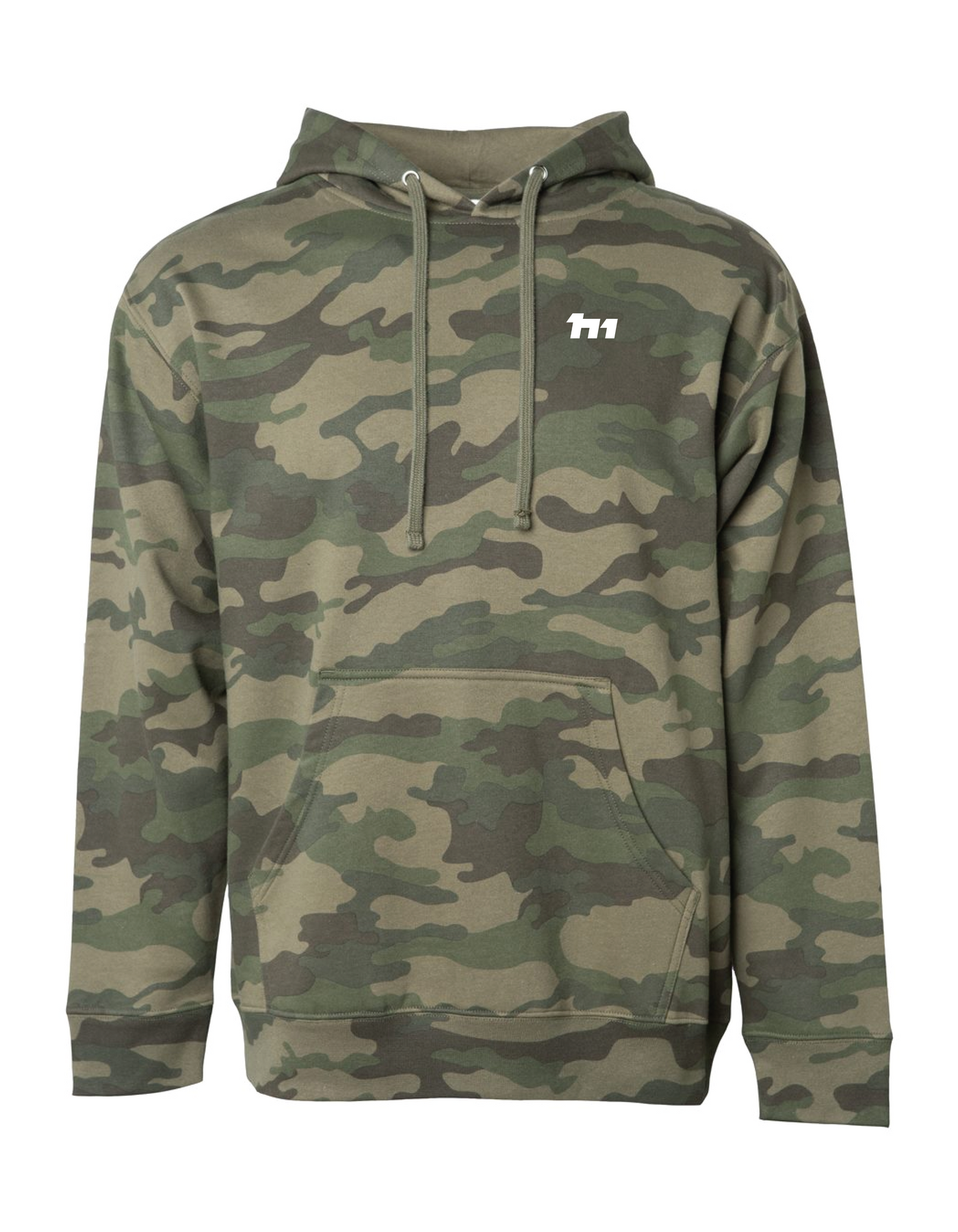 Minimal HM Midweight Hoodie Green Camo – Hodson Motors