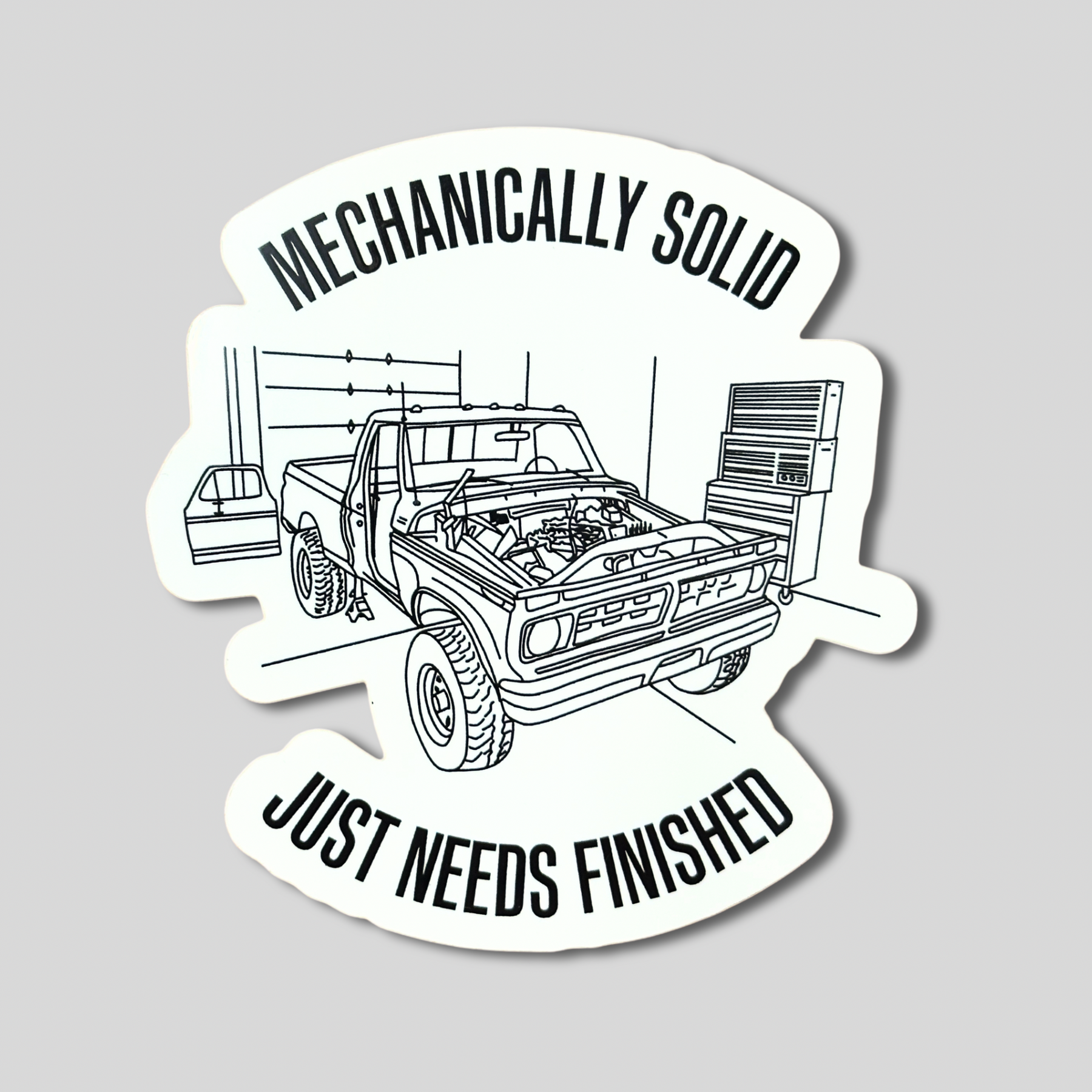 Mechanically Solid Sticker – Hodson Motors