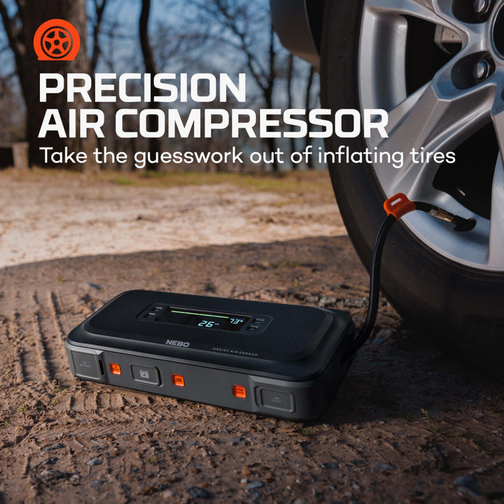 NEBO Assist 2500XP - Jump Starter/Compressor/Inventory – Hodson Motors