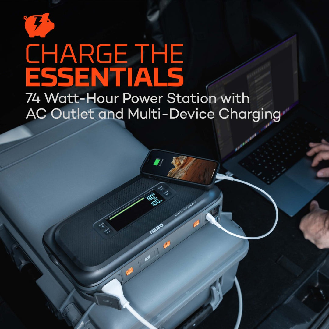 NEBO Assist 2500XP - Jump Starter/Compressor/Inventory – Hodson Motors