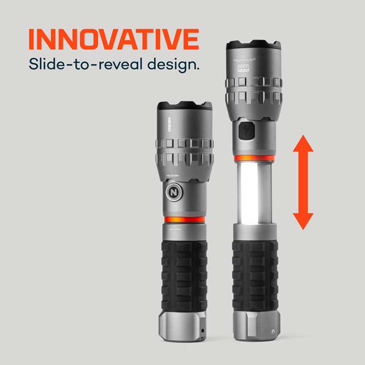 nebo flashlight 10000 lumens NEBO Slyde King 4K Flashlight/Work Light
